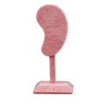 thumbnail image 1 of pitrice Earring Display Stand Muti-purpose Ear-Shape Organizer Holder Bedroom Decor pink, 1 of 9