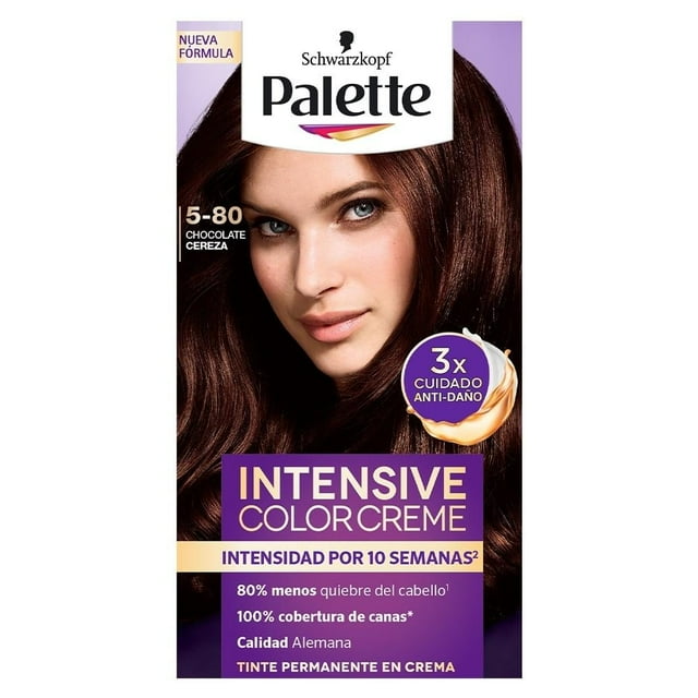 Tinte para cabello Palette Intensive Color Creme Kit 5-80 Chocolate Cereza 50ml