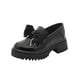 thumbnail image 4 of Mocasín Escolar Para Niña Moño Charol Negro Super Cómodos negro 24, 4 of 6