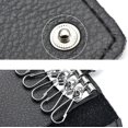 thumbnail image 3 of Estuche de cuero para llaves, estuche de cuero para llaves (negro), 3 of 4
