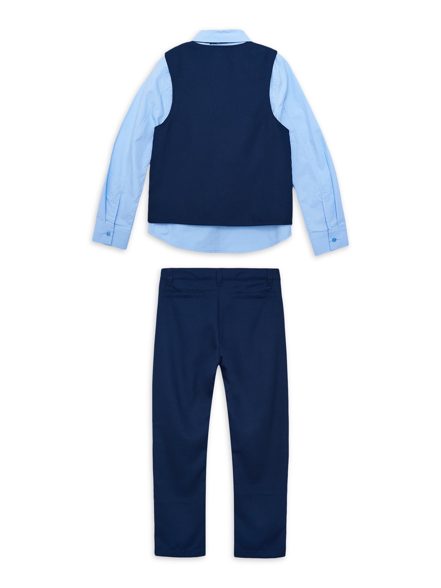 ANDE Boys Core 4 Piece Vest Set, Sizes 4-16 & Husky