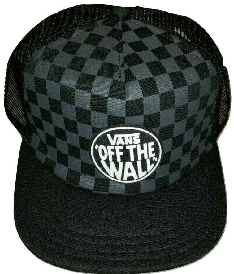 vans checkered snapback
