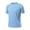 Light Blue, variant on Mens T-Shirts Cotton T Shirts for Men Shirt Men's Crew Neck Short Sleeve Classic Fit Soft Breathable Top