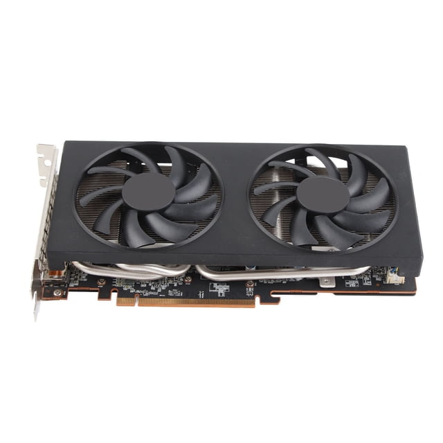 Tarjeta Gráfica, Soporte HD Interfaz Multimedia Gaming Graphics Tarjeta 3 DisplayPort 2 Ventilador de Enfriamiento RX5700 XT 8GB GDDR6 256 Bits Para PC