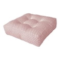 thumbnail image 2 of Chair Cushion for Dorm Desk Chair, Seat Cushion Pillow for Office Chair Thick, Square Kitchen Chair Pads Extra Thick No Ties, Anti-Deformation Floor Seat Pillows Knitted Plaid Cover, 2 of 7