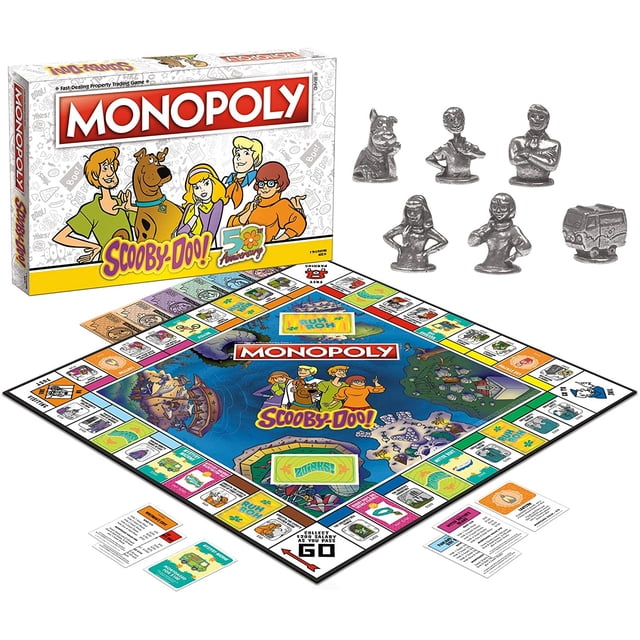 Monopolio Scooby-Doo! USAOPOLY Juego de mesa coleccionable