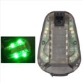 thumbnail image 2 of 4X Casco Luz de Baliza de Supervivencia Casco Luz Estroboscópica Seguridad Supervivencia Linterna IR Luz de Señal Impermeable con Cinta Mágica D, 2 of 5