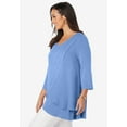 thumbnail image 5 of Jessica London Women's Plus Size Double Layer Tunic, 5 of 6