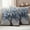 White, variant on Blue Floral Pillow Covers 2 Pack Classical Flower Botanical Abstract Modern Oil Painting Pillowcase Waterproof Outdoor Throw Pillow Cover for Patio Garden Balcony Decorative Square Cushion 20"x12"