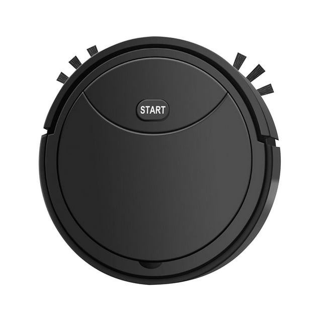UsRHHA Robot Vacuum Cleaner Mop, Intelligent Sweeping and Mopping Robot, Multi-Functional Quiet Robotic Vacuum for Pet Hair Hard Floors Carpets