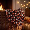 thumbnail image 5 of Halloween Dog Kitty Bandana for Small Medium Large Pets with Soft Flexible Slobber Scarf, Adjustable Neck Kerchief for Party Outfit by MPOISVA, 5 of 5