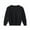 Black-04, variant on Toddlers Knit Sweaters Pullover Round Neck Plain Shirts Fall Winter Clothing for 12M-7Y