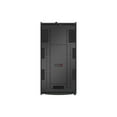 thumbnail image 6 of APC NetShelter SX Gen 2 - Rack cabinet - 2124H x 600W x 1200D mm, with sides - floor-standing - black - 45U - 19" - TAA Compliant - for P/N: SMT1000RM1U, SMT750RM1U, SRTL10KRM4UT, SRTL5KRM2UI-HW, SRTL5KRM2UT-HW, SRTL8KRM4UT, 6 of 7