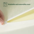 thumbnail image 6 of Zinus Spa Sensations 3" Green Tea and Charcoal Memory Foam Topper, Full, 6 of 10
