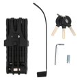 thumbnail image 2 of Bike Lock, Alloy Steel Foldable Black Cycling Lock,  Bike Tool for Bicycle Bike Bicycle Security Accessory, 2 of 8