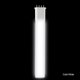 thumbnail image 2 of Bombilla LED 2GX7 con base de 4 pines, 8 W, luz blanca, CA 180-240 V, horizontal, blanco frío, alto brillo, 2 of 8