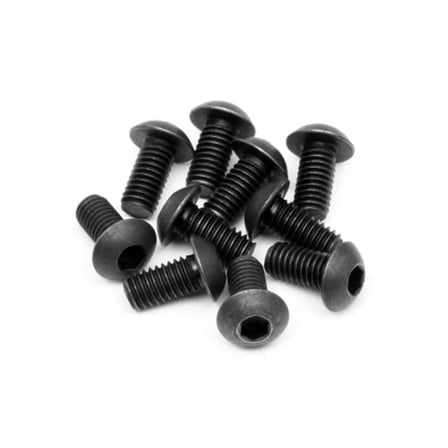 M3 x 6 mm Button Head Screw, 10 Piece