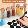 thumbnail image 5 of Rotating Spice Rack, 16-Jar Seasoning Organizer with Funnel & Labels, Kitchen Storage Rack for Countertop, Cabinet, Pantry, 5 of 6