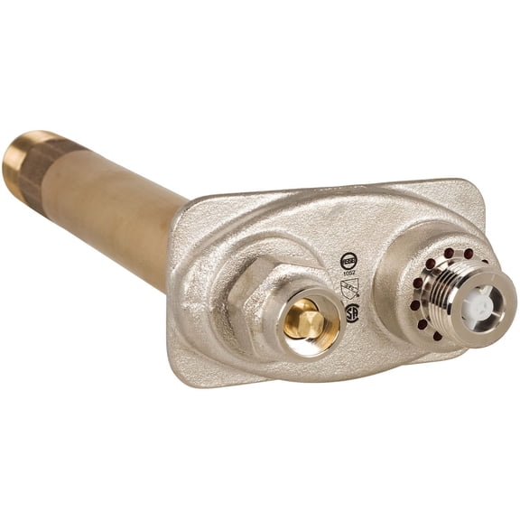Prier C-634N10 10 in. Heavy Commercial Self Draining Wall Hydrant With 1 in. MPT Inlet