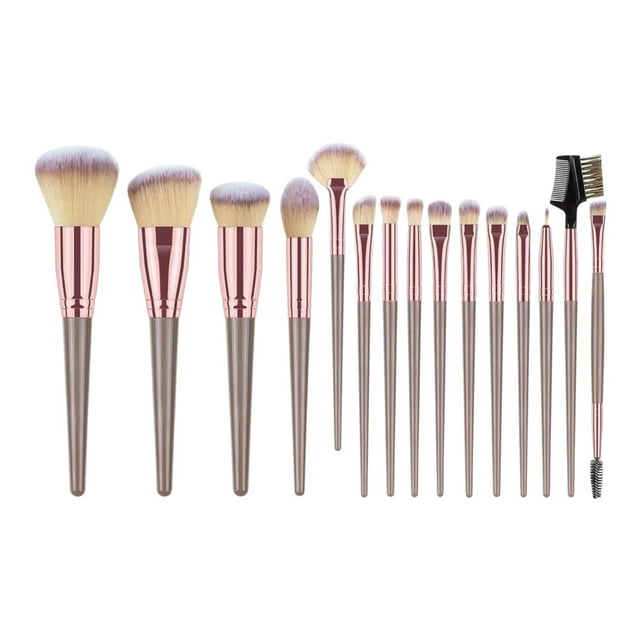 Makeup Brush Set for Makeup Foundation Brush Foundation Brushes Application - for Foundation Eye Makeup Brush Hairbrush Concealer Eyeshadow and More Eye Shadow Brush Makeup Mat for Vanity