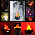 thumbnail image 3 of 3D Fake-Fire Light, Hanging LED Flame Light, Artificial LED Silk Flame Stage Effect Light Realistic, 3 of 5