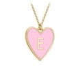 thumbnail image 1 of Cœur Initial en Émail Froid, 1 of 2