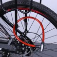 thumbnail image 4 of Cable de bicicleta antirrobo Wdftyju para candado de bicicleta motocicleta vehículo eléctrico rojo, 4 of 7