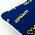 thumbnail image 5 of West Virginia Mountaineers College Covers Indoor or Outdoor Decorative Pillow Pair, 16 in x 16 in, 5 of 7