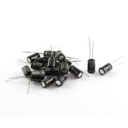 20Pcs 400V 6.8uF 105C Radial Lead Electrolytic Capacitor 8mm x 12mm