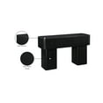 thumbnail image 2 of Meridian Furniture Oakmont Oak Oak Veneer Console Table, 2 of 7