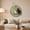 D, variant on 3D Textured Round Cat Wall Art with Shelf and Fake Greenery, Mid Century Modern Black Cat Sculptures with Light for Wall Decor,Aesthetic Art