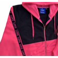 thumbnail image 2 of Women's 2-piece Fleece Sweatsuit Love Stripe sweat jacket & Jogger Sweatpants Outfit, 2 of 3