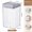 Light Gray3, variant on Food Storage Containers with Lids, Sealed Up Food Storage Containers, Stackable Kitchen Organizers, , Light Gray1, 8.7x9.5x10.3cm, BPA Free, Airtight, Pantry