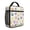 Dog Paw Print, variant on Dog Paw Print Rainbow Chevron Pattern Insulated Lunch Bag Teens,Lunch Box for Men Women for Work,Picnic or Travel,10.2x9.5x4.3 Inches,8 Can Capacity