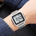 thumbnail image 6 of ZOLOHONI Digital Watches for Men,Stainalee Steel Waterproof Electric watch Mens Sports Watches, 6 of 8