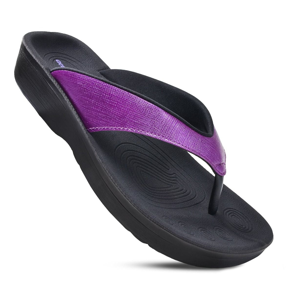 Aerothotic Aerothotic Matt Gloss Comfortable Flip Flops for Women