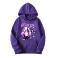 thumbnail image 1 of Demon Pop Hunters Movie Hooded Sweatshirt, Rumi,Mire Zoeyy Kids Long Sleeve Hooded Sweatshirt,Comfortable Relaxed Fit Tee for Women, Girls, Daily Lounge Wear, 1 of 2