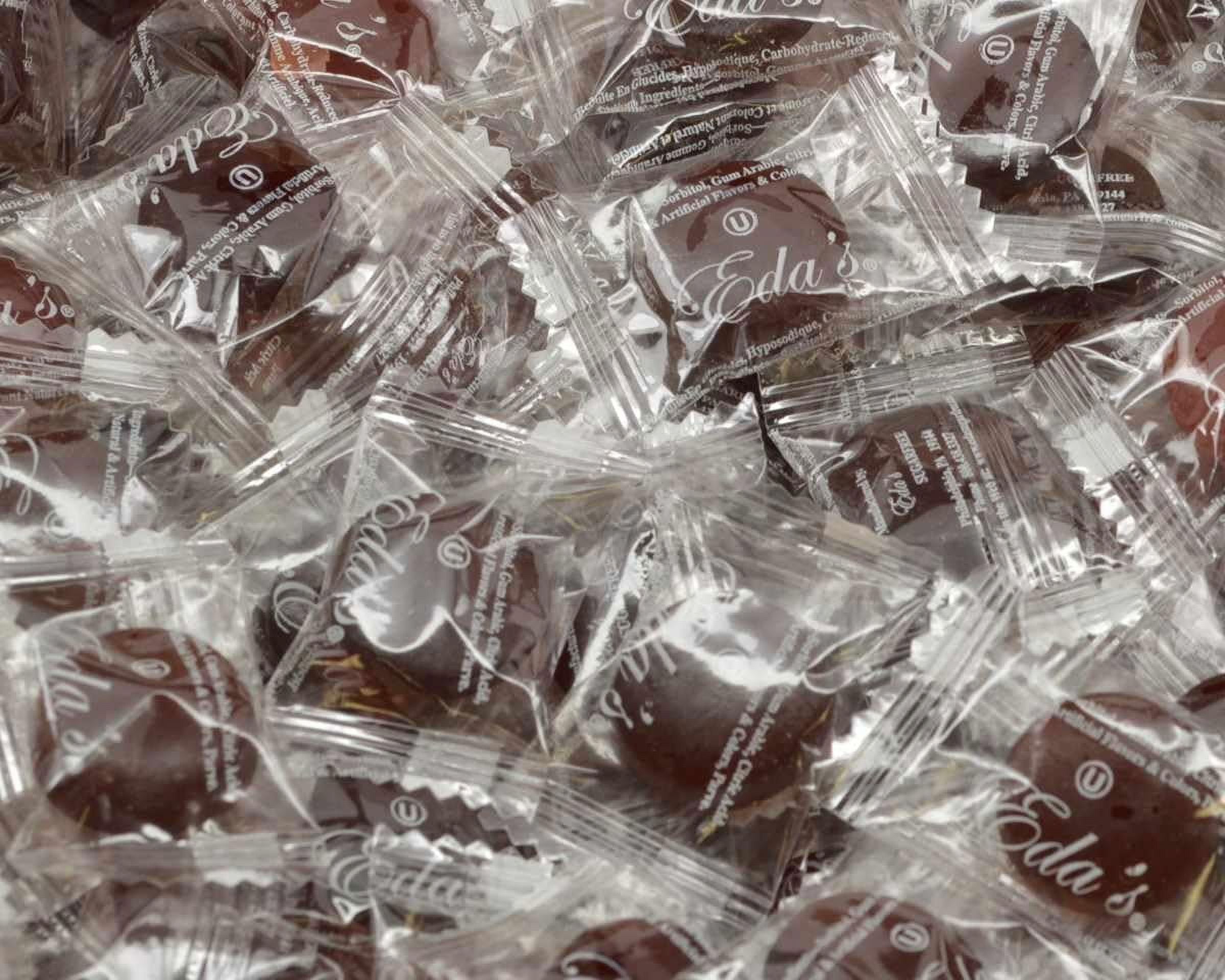 1LB Eda's Sugar Free Root Beer Hard Candy by Nuts To You | Zero Sugar Zero Carbs Fat-Free Candies Bulk in Box | Slightly Different Taste From Sugar Root Beer
