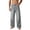 Gray, variant on Mens 100�nim Comfort Flex Waist Relaxed Fit Jeans Fashion Zipper Button Solid Casual Pocket Sports Trousers Pants Blue L