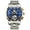 Blue,Gold, variant on OLEVS Watch for Men Automatic Skeleton Tourbillon Mechanical Self Winding Business Luxury Dual Calendar Stainless Steel Luminous Waterproof Man Wrist Watches Black Dial