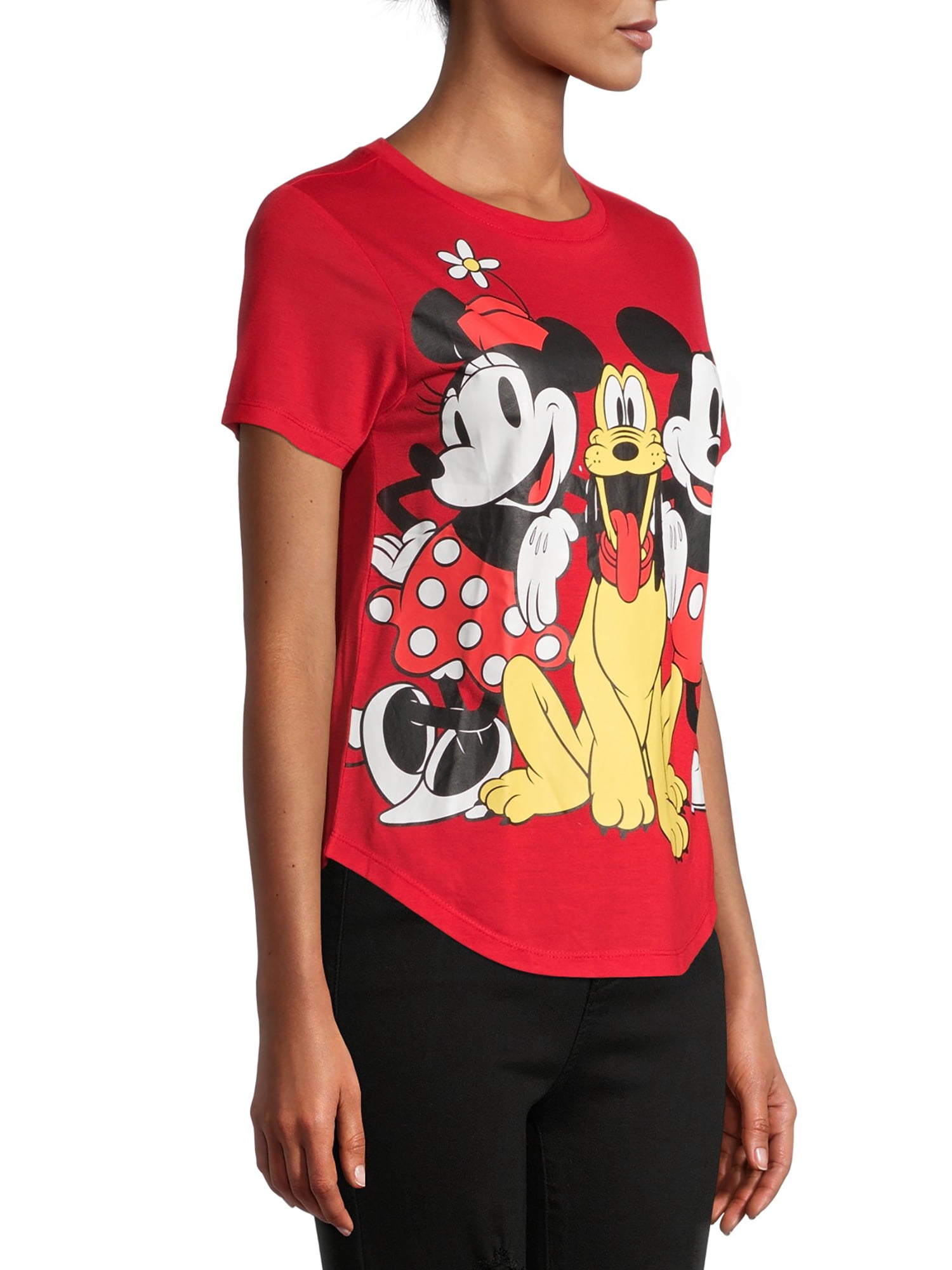 Mickey & Minnie Juniors' Graphic T-Shirt