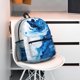 thumbnail image 5 of Fotbe Blue White Fluid Art Mochila Ligera Casual para Laptop para Hombres y Mujeres, Mochila Impermeable de Uso Diario, Mochila para Universidad, 5 of 6