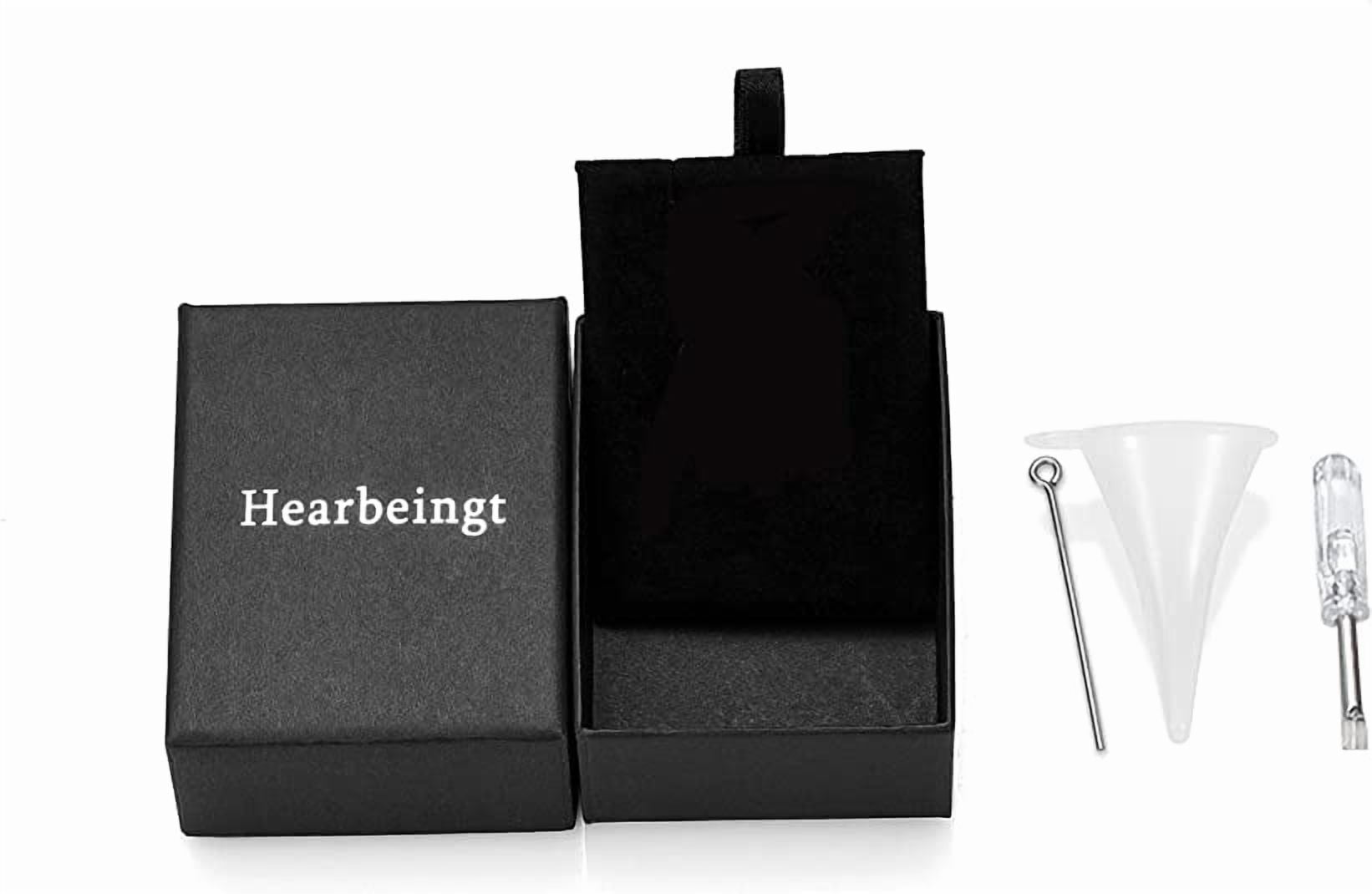 3 Pack Cylinder Cross Heart Cremation Jewelry for Ashes 3 Pieces Urn Necklace for Women Men Loved One Keepsake Memorial Mini Urn Holder