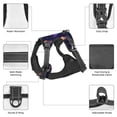 thumbnail image 3 of Vsdgher Sea Jellyfish Pattern Dog Harness,No Pull Pet Harness with Soft Padded Handle,Adjustable Reflective Vest with 2 Buckles,4 Slide Buckles,S-XL Medium, 3 of 5