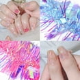 thumbnail image 3 of Joernso Nail Art Glass Film Paper Holographic Transfer Foil Decal Sticker Manicure Decor, 3 of 6