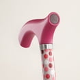 thumbnail image 3 of Bastón Switch Sticks para hombre o mujer, plegable y ajustable de 32 a 37 pulgadas, apto para FSA y HSA, color rosa intenso, 3 of 5