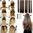 thumbnail image 4 of SEGO Straight Full Head Hollywood Clip in Hair Extensions 8 Hair Pieces 18 Clips For Women Blonde/Gold/Red/Purple/Pink, 4 of 5