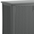 thumbnail image 4 of Suncast Outdoor Cabinet Deck Storage Box with Adjustable Shelf, (3 Pack), 4 of 10