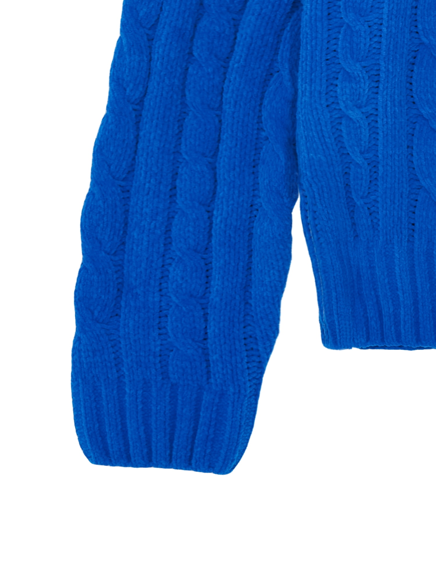 Wonder Nation Toddler Girls Cable Knit Sweater, Sizes 12M-5T