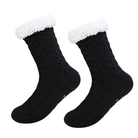 

Floor Socks Winter Plus Velvet Thickened Warm Confinement Slipper Socks Slippers Socks Adults Home Socks